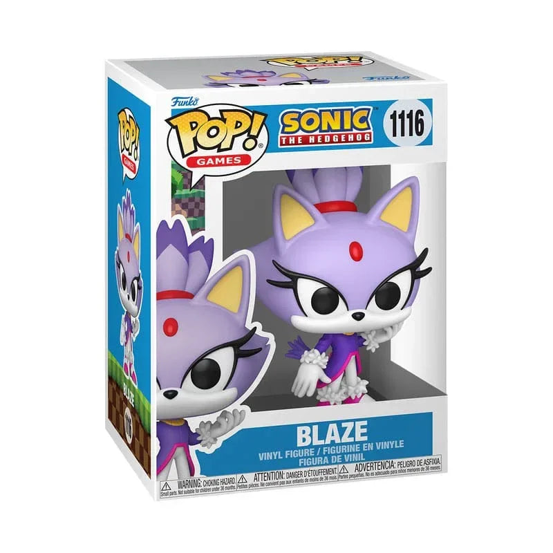 Sonic the Hedgehog POP! Games Figur Blaze the Cat 9 cm Funko