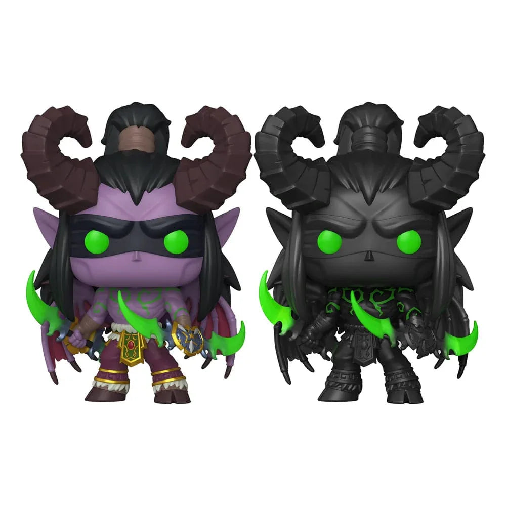 World of Warcraft POP! Games Figur Illidan w/CH 9 cm Assortment (6) Funko