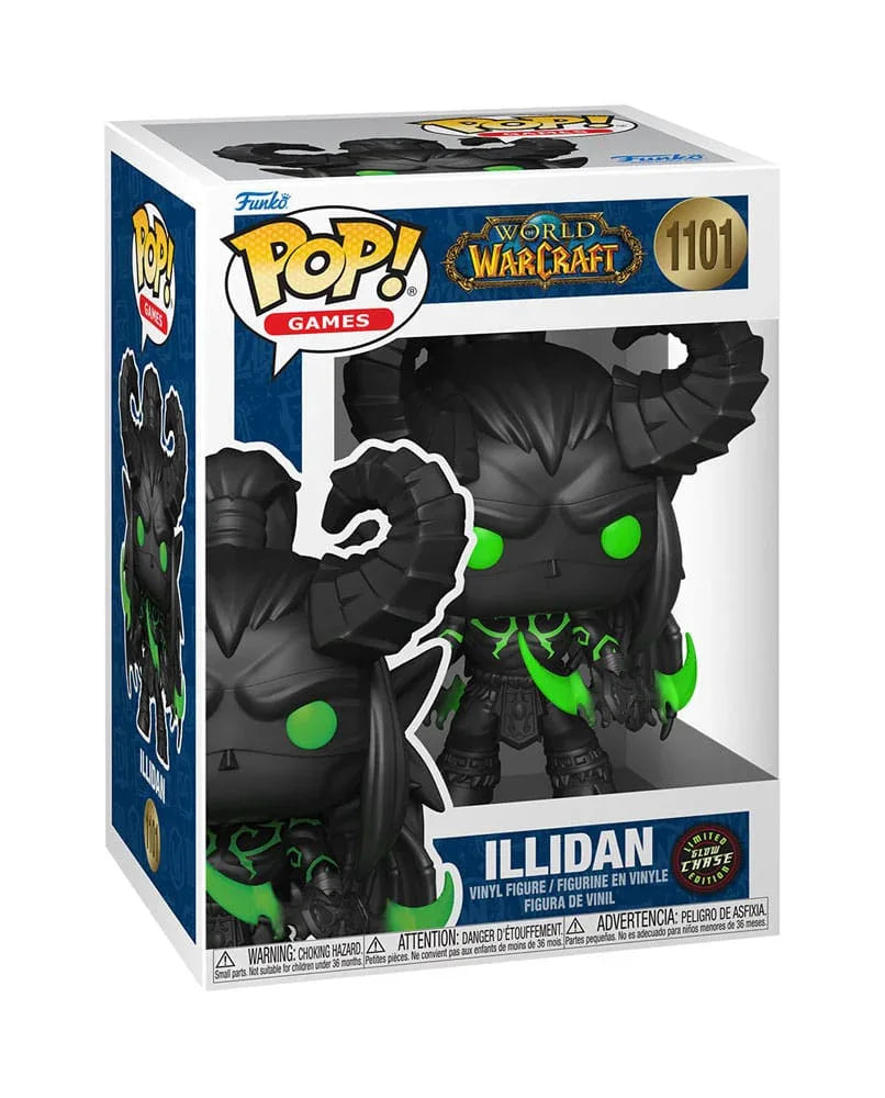 World of Warcraft POP! Games Figur Illidan w/CH 9 cm Assortment (6) Funko