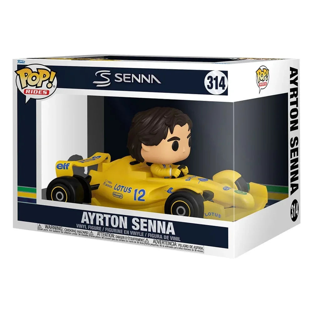 Formula 1 POP! Rides Deluxe Vinyl McLaren - Ayrton Senna 9 cm Funko
