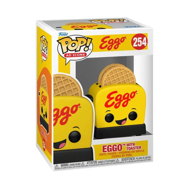Kellogg's POP! Ad Icons Figur Eggo w/ Toaster 9 cm Funko