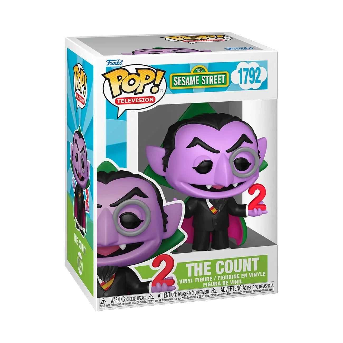 Sesame Street POP! TV Figur The Count 9 cm Funko