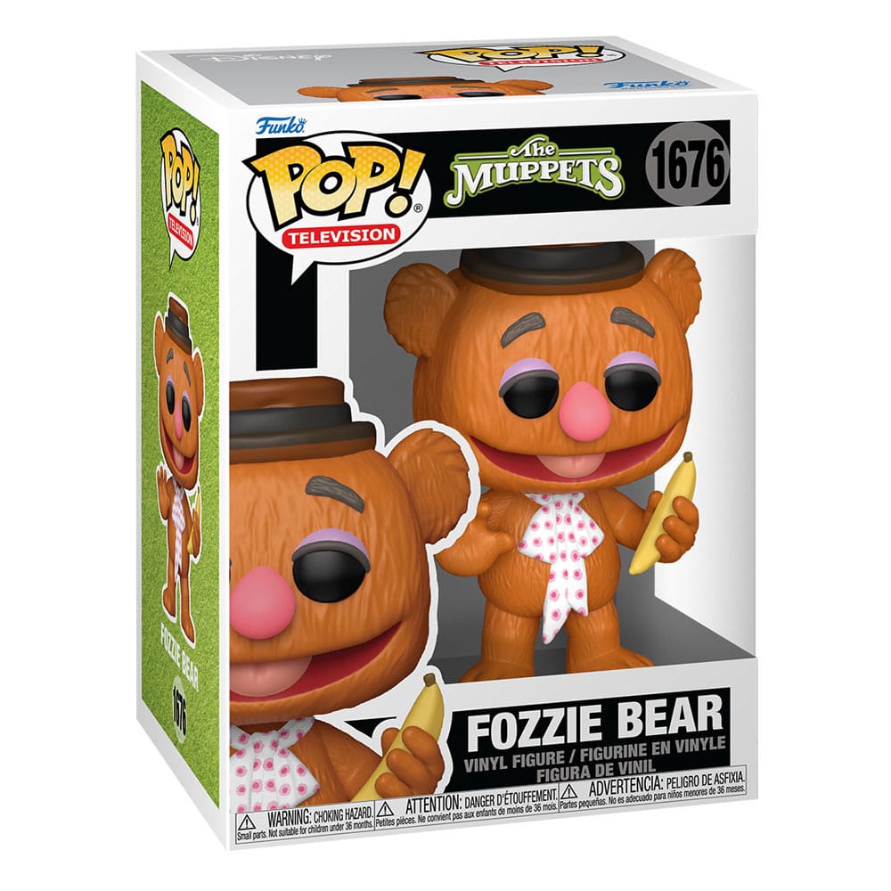 The Muppets POP! Television Figur Fozzie Bear 9 cm Funko