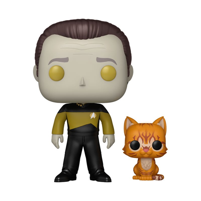 Star Trek POP!&Buddy TV Figur STNXTGen - Data med Spot 9 cm Funko