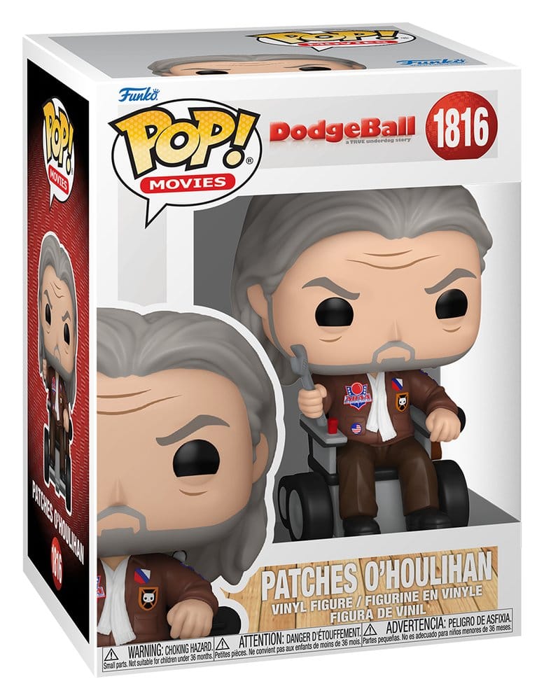 Dodgeball POP! Disney Vinyl Figures Patches 9 cm