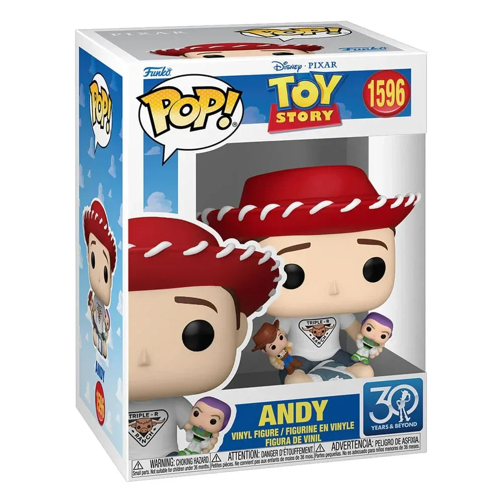 Toy Story POP! Disney Figurer Andy (30th Anniversary) 9 cm Funko