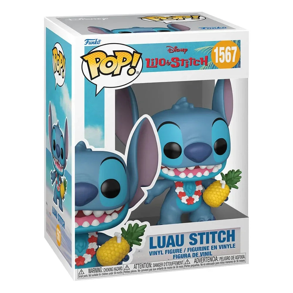 Lilo & Stitch POP! Vinyl Figur Luau Stitch 9 cm Funko