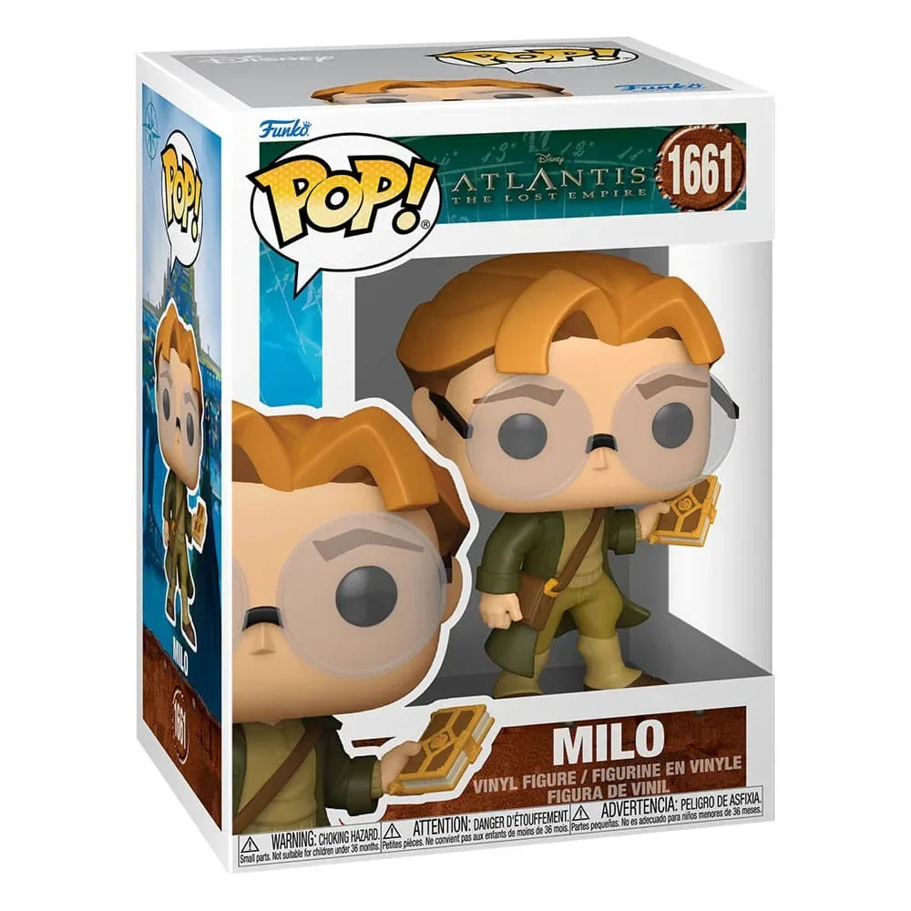 Atlantis: The Lost Empire POP! Figur Milo 9 cm Funko
