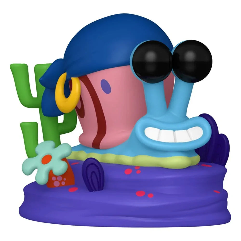 Svampbob POP! Figur Gary (Pirate) 9 cm Funko