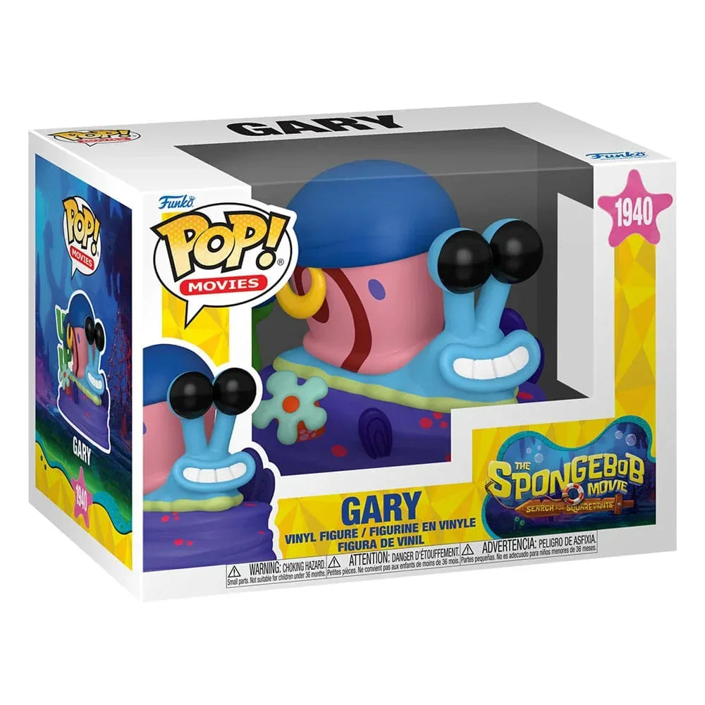 Svampbob POP! Figur Gary (Pirate) 9 cm Funko