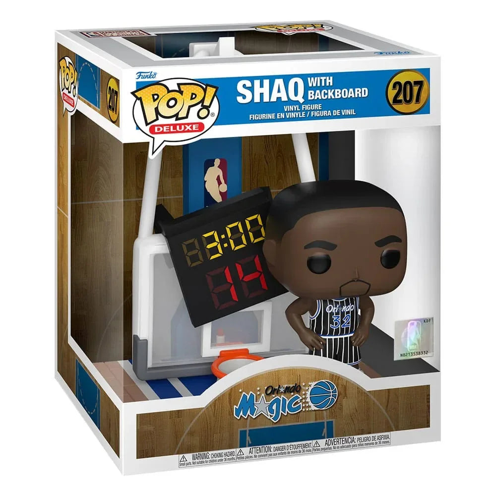 NBA Legends POP! Sports Deluxe Figur Shaq w/Backboard 16 cm Funko
