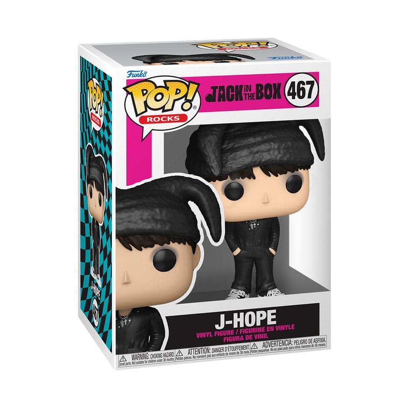 BTS Solo POP! Rocks Figur J-Hope (More) 9 cm Funko