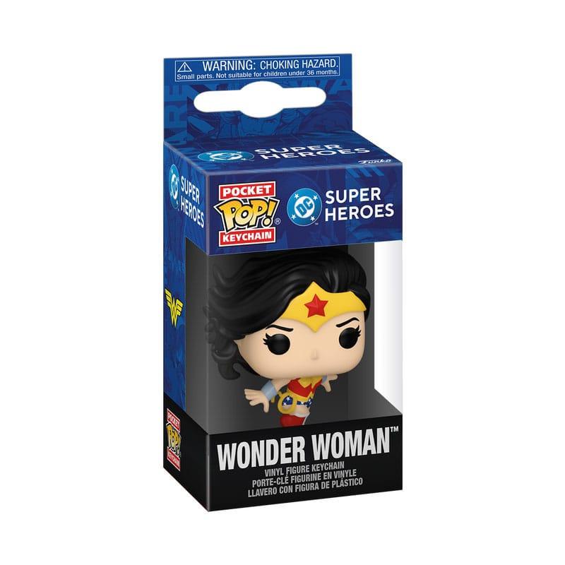 DC Comics POP! Vinyl Nyckelrings 4 cm New Classics - Wonder Woman Display (12) Funko
