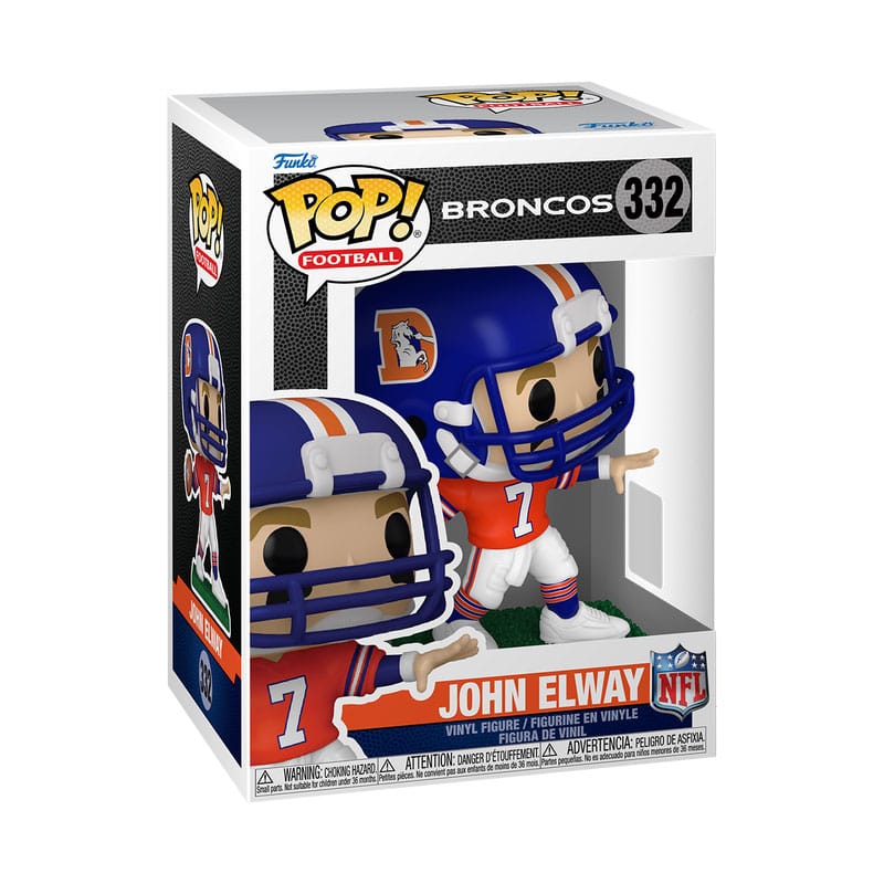 NFL: Legends POP! Sports Figur Legends - John Elway (Broncos) 9 cm Funko