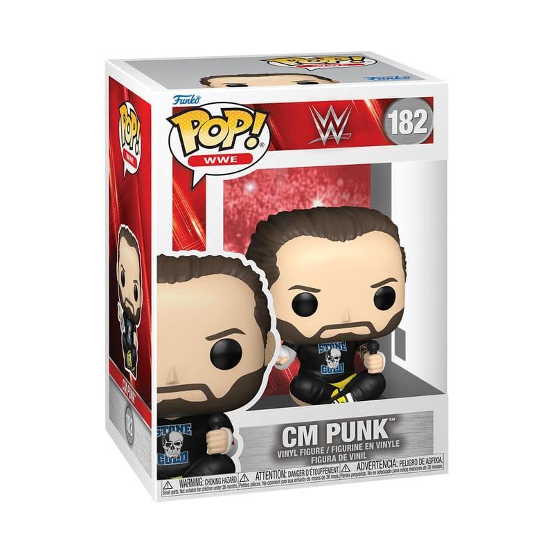 WWE POP! Figur CM Punk 9 cm - Samlarobjekt från Funko Funko