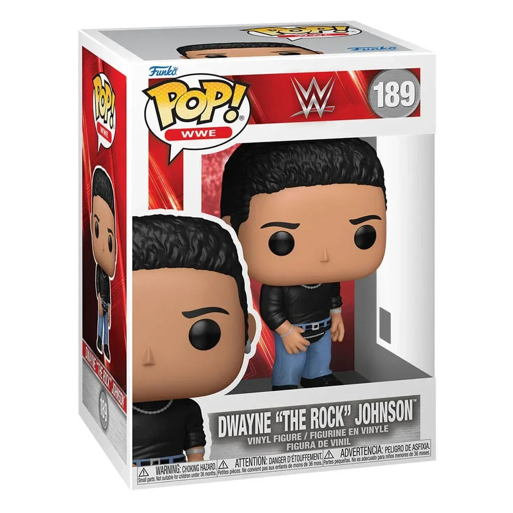 WWE POP! Figur Dwayne "The Rock" Johnson 9 cm Funko