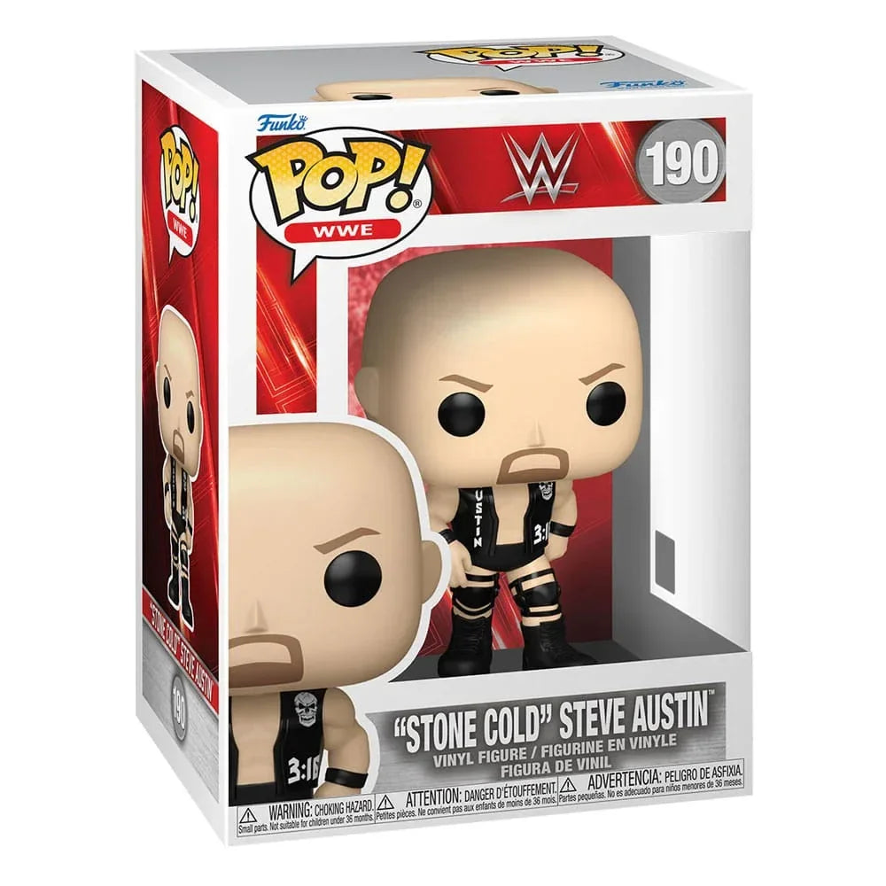 WWE POP! Figur "Stone Cold" Steve Austin 9 cm Funko