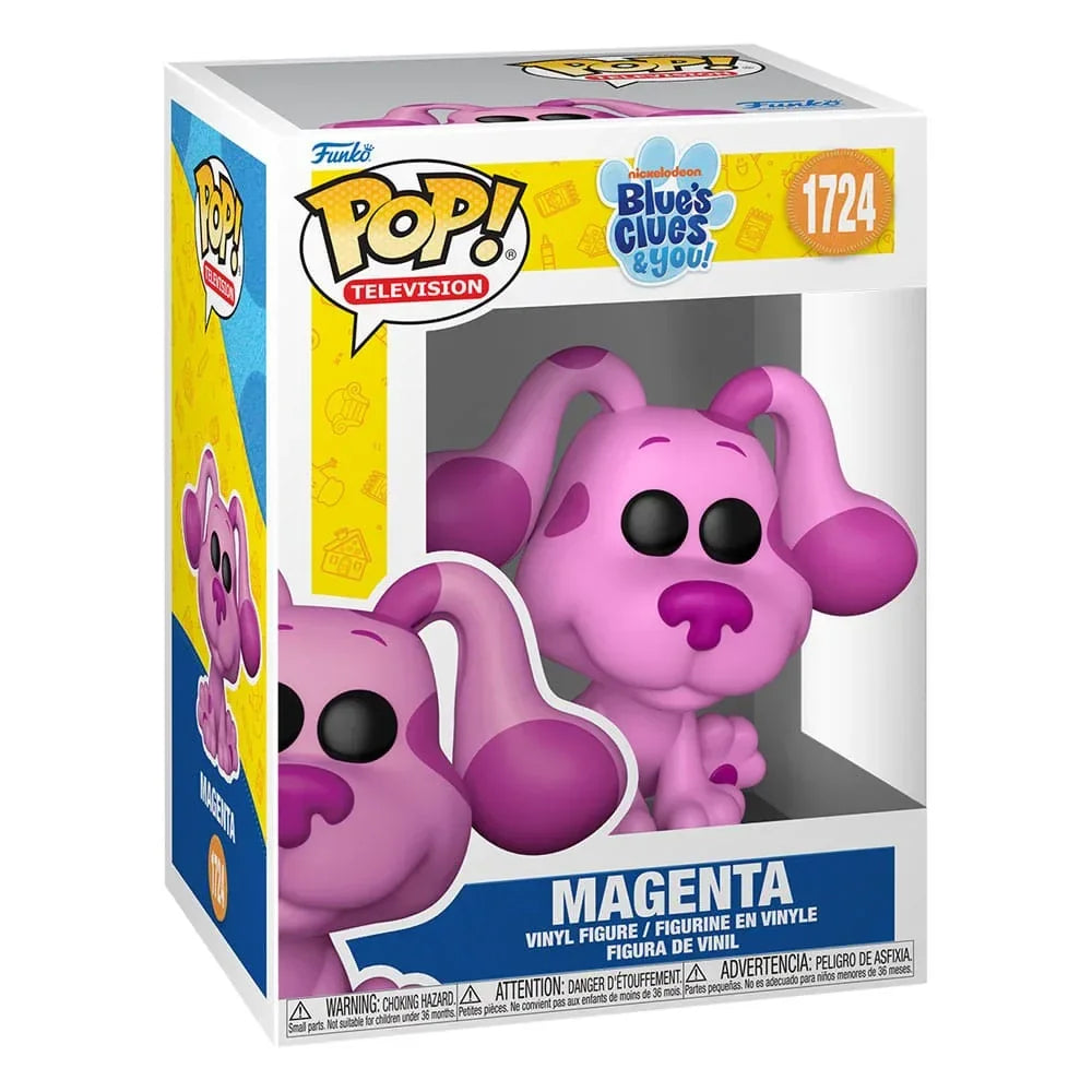 Blues Clues POP! Heroes Vinyl Magenta 9 cm Funko
