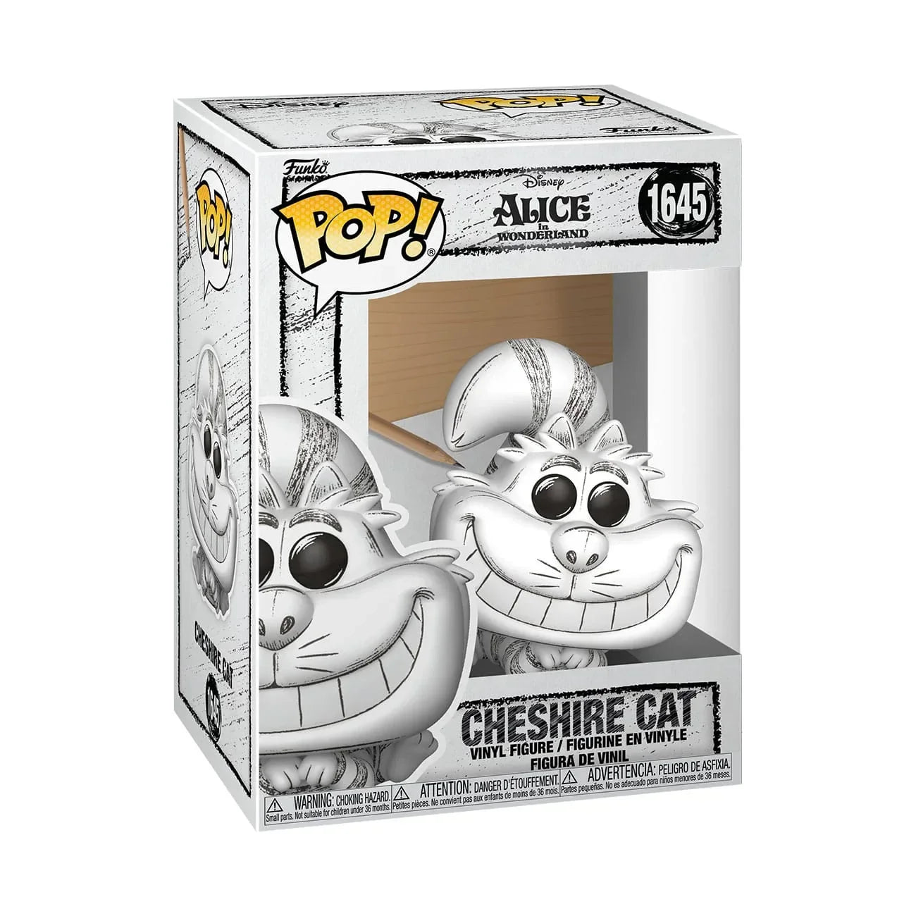 Disney POP! Figur Sketched - Cheshire Cat 9 cm Funko