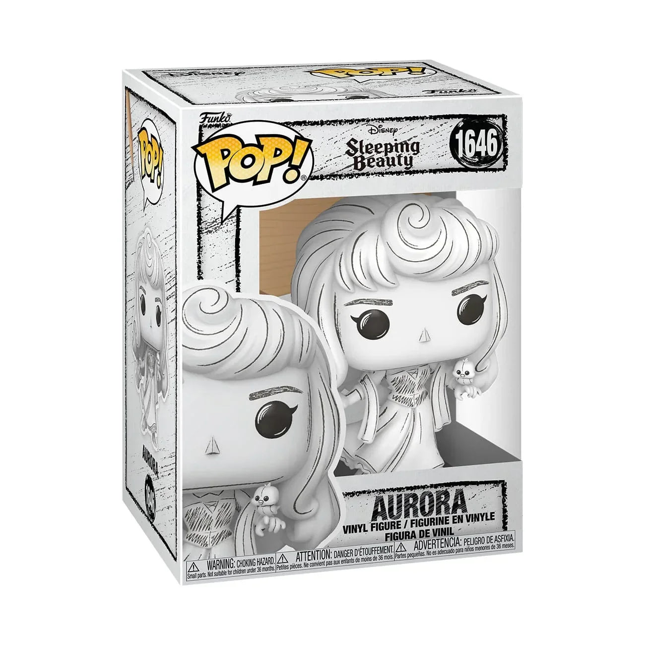 Disney POP! Figur Sketched - Aurora 9 cm Funko