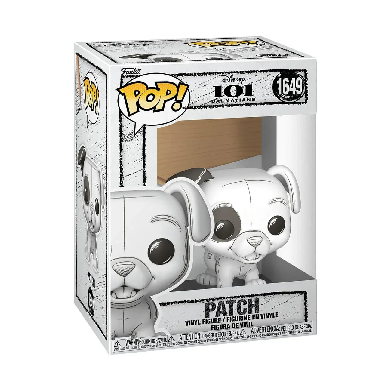 Disney POP! Figur Sketched - Patch 9 cm Funko