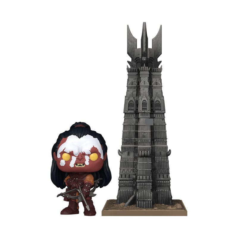 Lord of the Rings POP! Town Figur Lurtz w/Tower 9 cm Funko