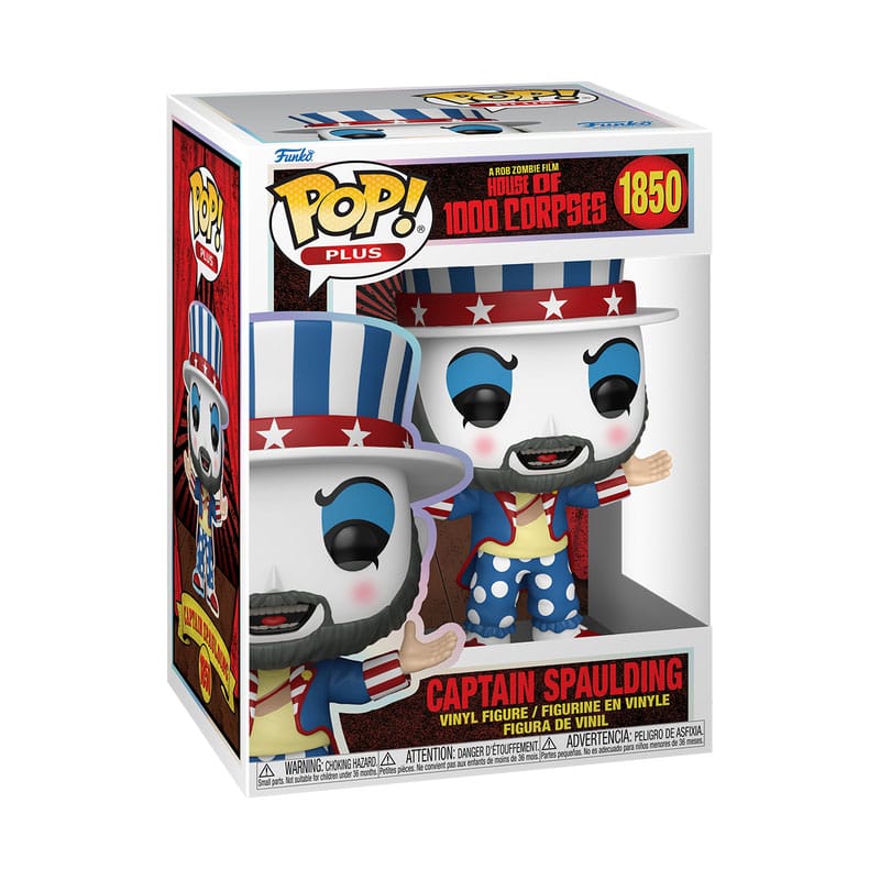 House of 1000 Corpses POP! Plus Figur Capt. Spaulding 9 cm Funko