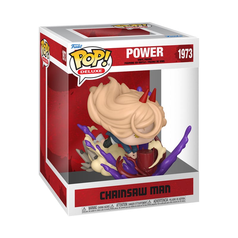 Chainsaw Man POP! Deluxe Figur Power (Blood Mallet) 16 cm Funko