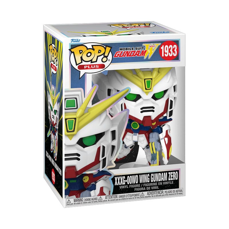Gundam Wing POP! Plus Figur Wing Gundam Zero 9 cm Funko