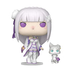 Re:Zero POP!&Buddy Animation Figurer Emilia w/Puck 9 cm Funko