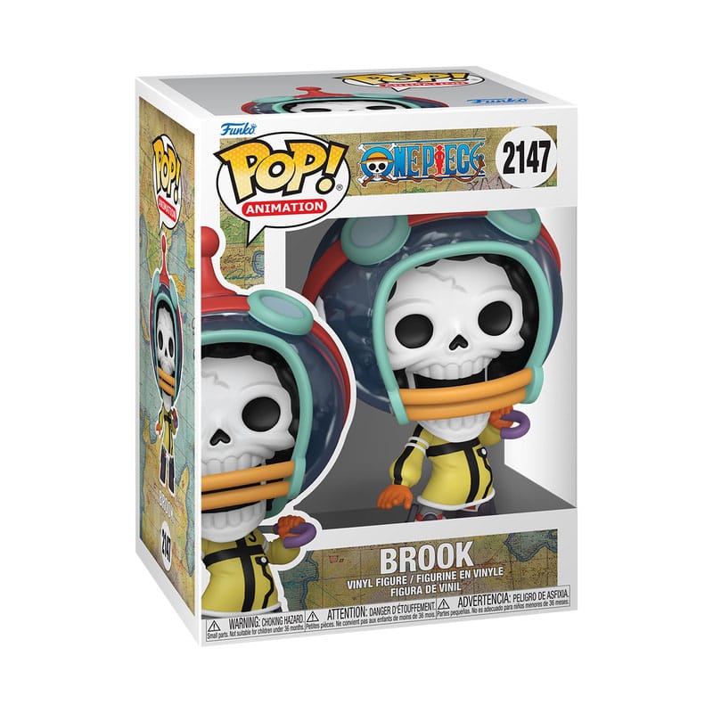 One Piece POP! Animation Figur Brook (Ägg) 9 cm Funko