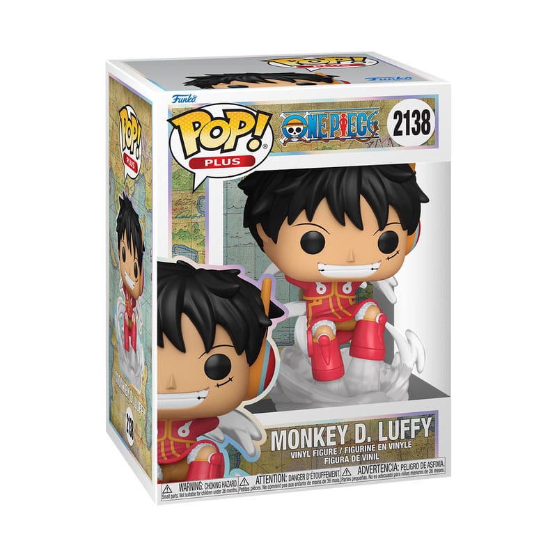 One Piece POP! Plus Animation Figur Luffy (Ägg) 9 cm Funko