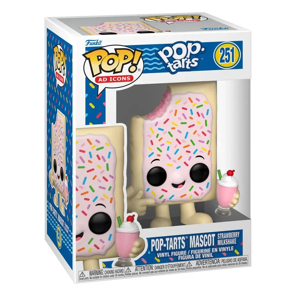 Pop-Tarts POP! Ad Icons Figur - Strawberry Milkshake 9 cm Funko