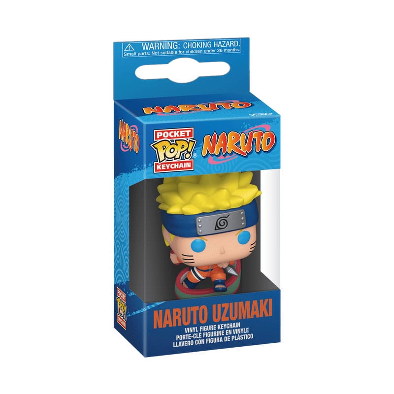 Naruto POP! Vinyl Nyckelringar 4 cm - Classic Naruto Display (12) Funko