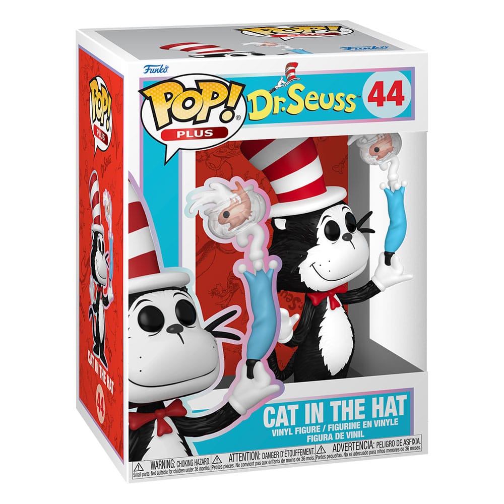 Dr. Seuss POP! Plus TV Figur Katten i Hatten 9 cm Funko