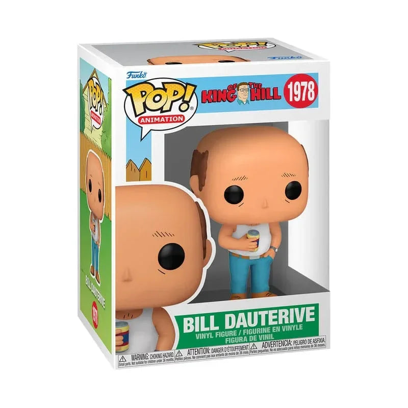 King of the Hill POP! TV Figur Bill Dauterive - 9 cm Funko