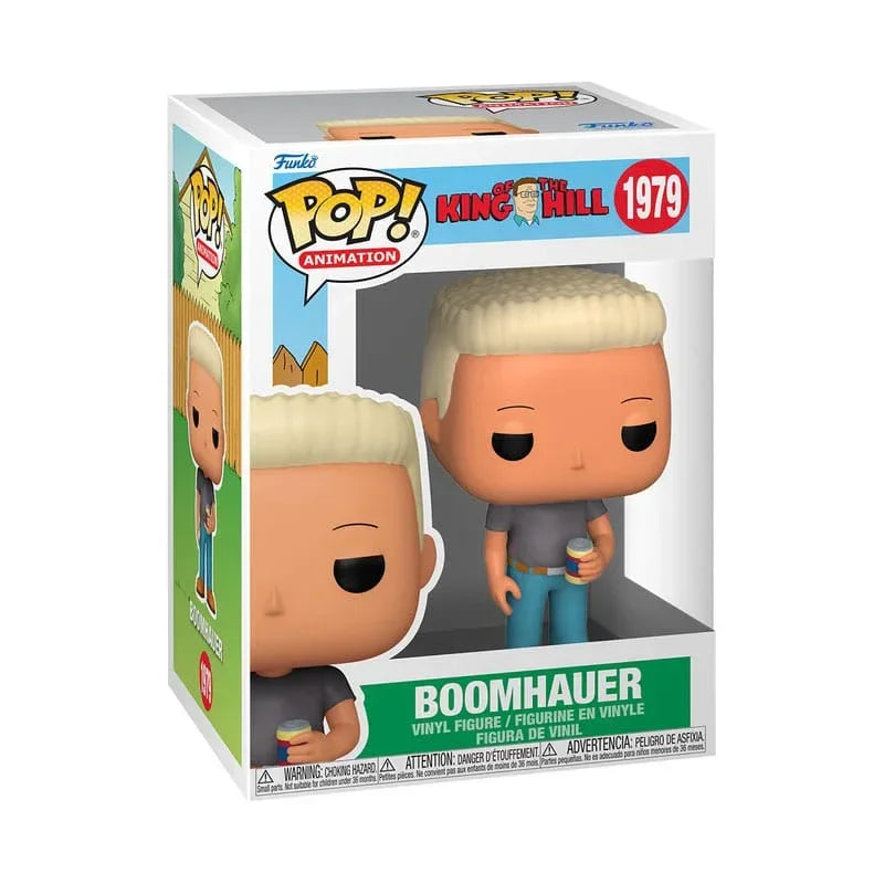 King of the Hill POP! TV Figur Boomhauer 9 cm Funko