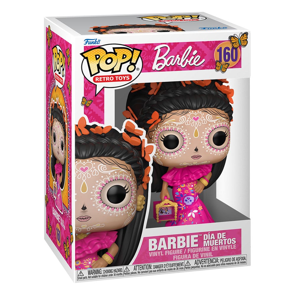 Barbie POP! Retro Toys Figur Barbie Dia de los Muertos 9 cm Funko