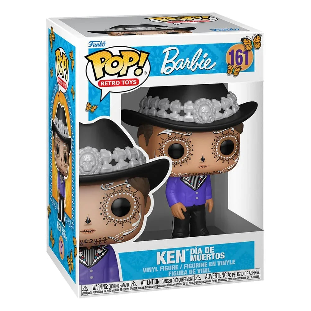 Barbie POP! Retro Toys Figur Ken Dia de los Muertos 9 cm Funko