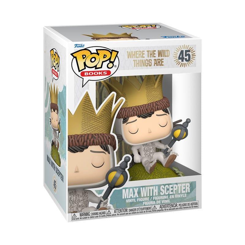 Where the Wild Things Are POP! Premium Figur Max w/Scepter - 9 cm Funko