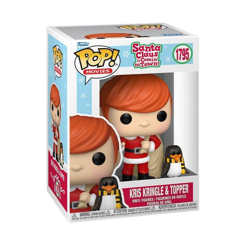 Santa Claus is Comin' to Town POP&Buddy TV Figur Kris med Topper 9 cm Funko