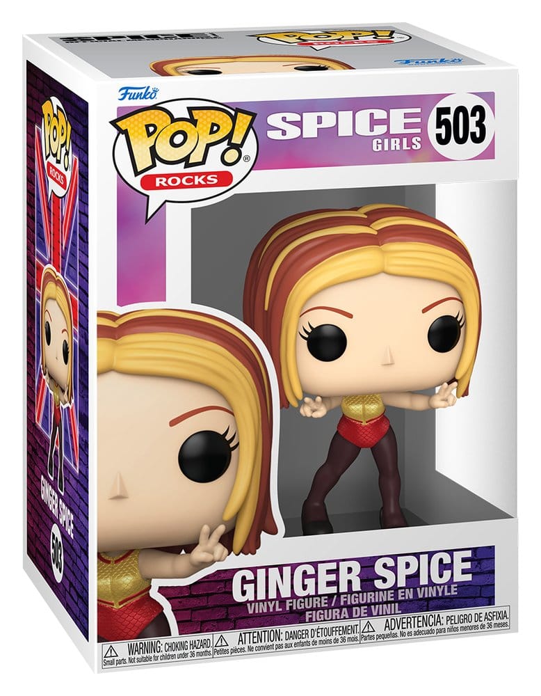 Spice Girls POP! Rocks Figur Ginger Spice 9 cm