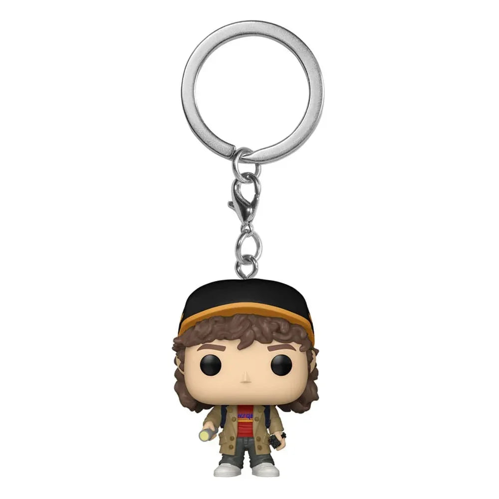 Stranger Things POP! Vinyl Nyckelrings 4 cm Dustin Henderson Display ...