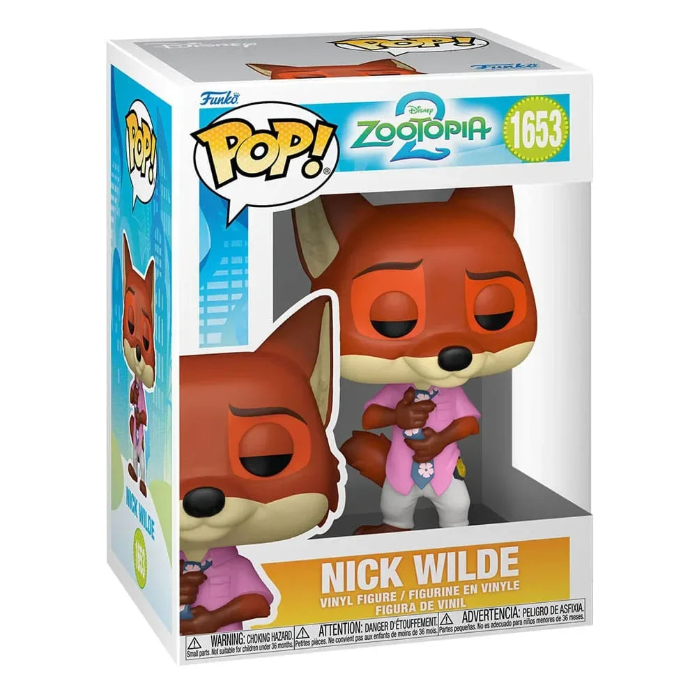 Zootopia 2 POP! Movies Figur Nick Wilde 9 cm Funko