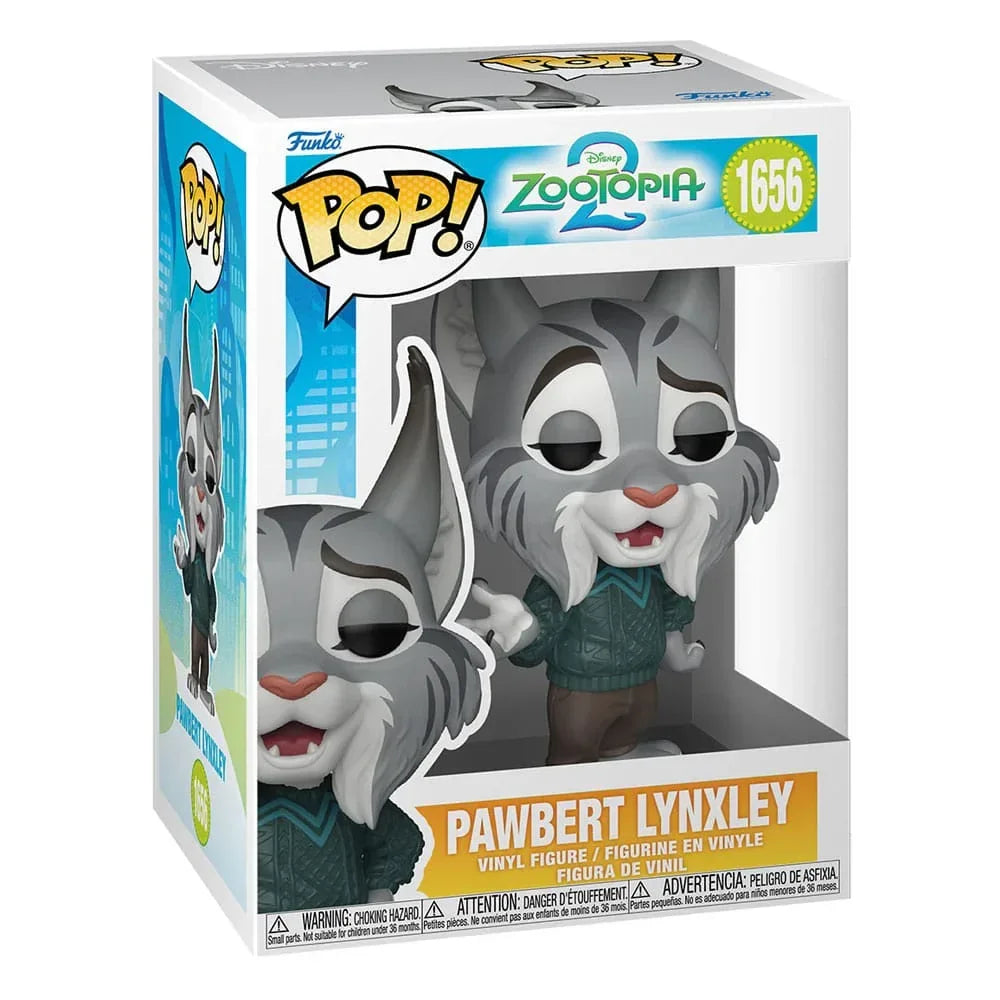 Zootopia 2 POP! Movies Figur Pawbert Lynxley 9 cm Funko