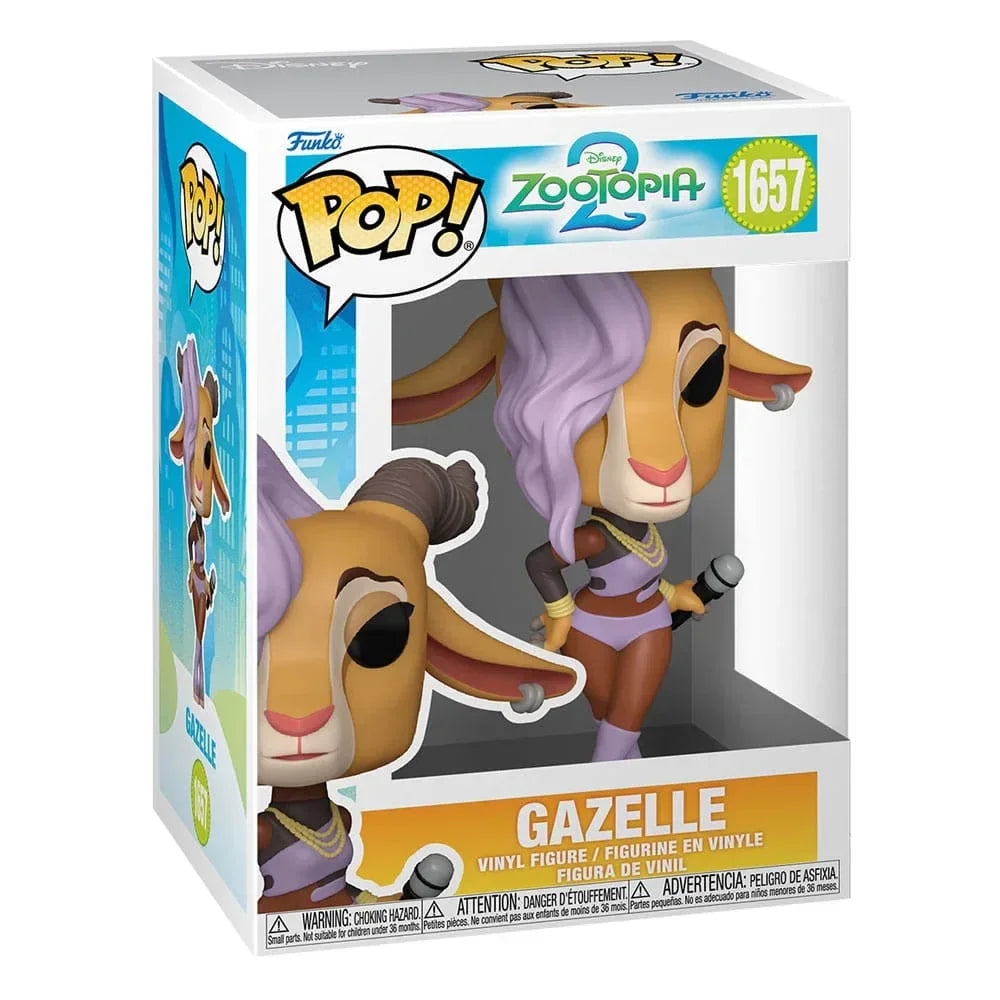 Zootopia 2 POP! Movies Figur Gazelle 9 cm Funko
