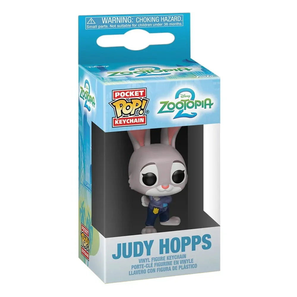 Zootopia 2 Pocket POP! Vinyl Nyckelrings - Judy Hopps Display (12 stycken) Funko