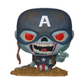 Marvel Zombies POP! Marvel Figur Captain America 9 cm Funko