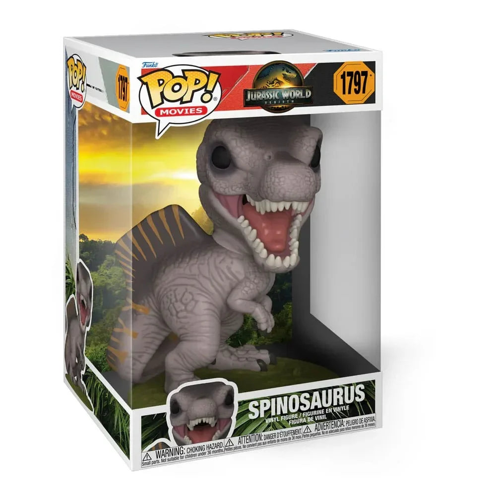 Jurassic World Rebirth Spinosaurus Jumbo POP! Figur 25 cm Funko