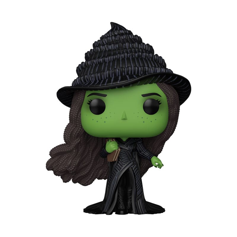 Wicked POP! Figur Elphaba med Grimmerie 9 cm Funko
